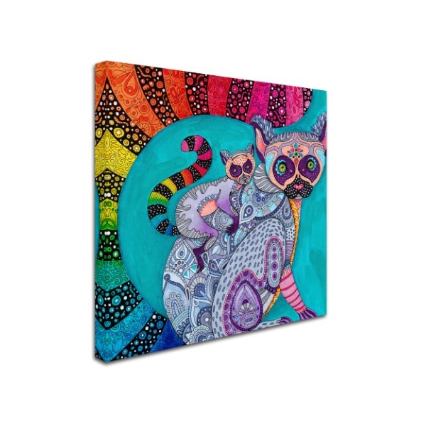 Hello Angel 'Jungle Safari 13 Color' Canvas Art,35x35